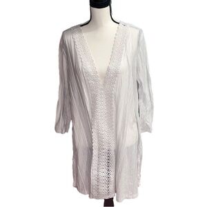 Catalina- White swim coverup